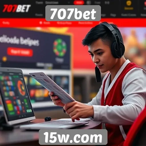 Experiência do usuário no site 707bet