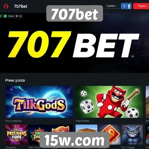 Análise dos jogos disponíveis no site 707bet